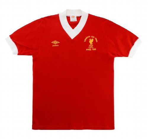 Liverpool FC 1980-81 European Cup Final Kit